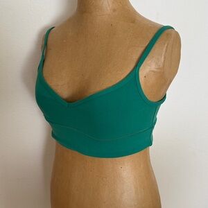 Lululemon Align Sweetheart Bra A/B Cup Cascade Green Sports Bra great condition